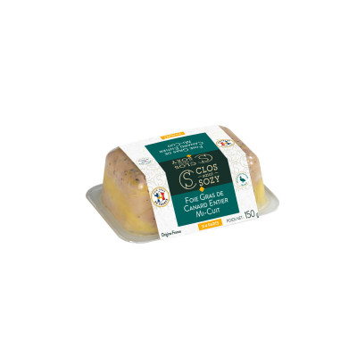 Foie gras de canard entier mi-cuit CLOS SAINT SOZY, 150g