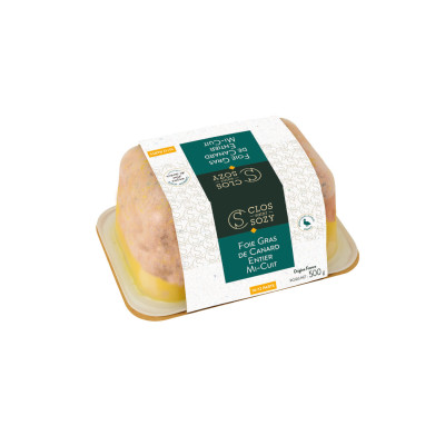 Foie gras de canard entier mi-cuit CLOS SAINT SOZY, 500g