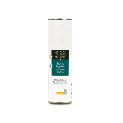 Bloc de foie gras de canard mi-cuit CLOS SAINT SOZY, 1 kg