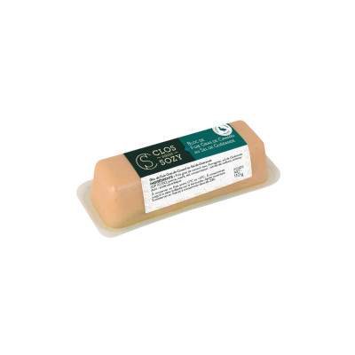 Bloc de foie gras de canard mi-cuit au sel de Guérande CLOS SAINT SOZY, 110g
