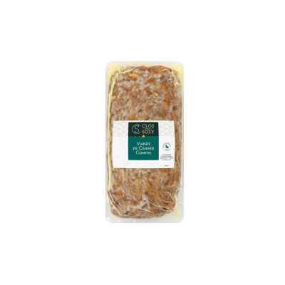 Viande de canard confites CLOS SAINT SOZY, 800 g environ