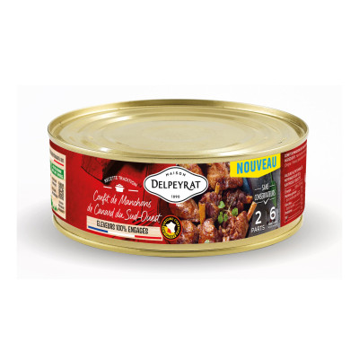 Confit de manchons de canard DELPEYRAT, 775 g
