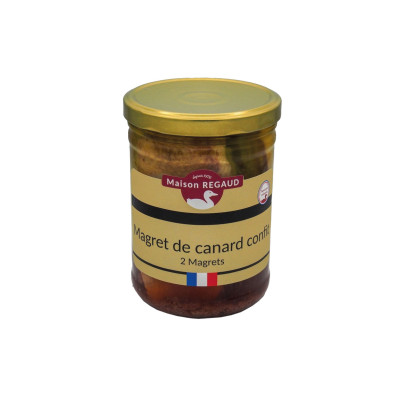 2 Magrets de canard confits REGAUD, 750 g