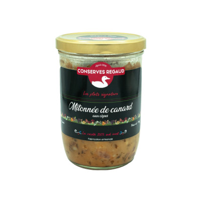 Mitonnée de canard aux cèpes REGAUD, 750 g