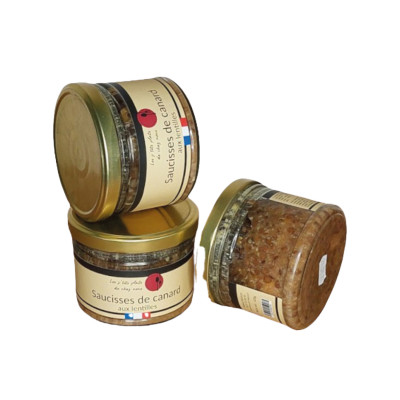 Saucisses de canard aux lentilles REGAUD, 380 g