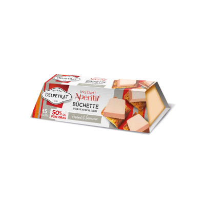 Spécialité de foie gras mi-cuit 50% DELPEYRAT, 100 g