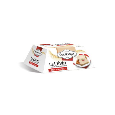 Spécialité au Foie de Canard (50% Foie gras) Le Divin DELPEYRAT, 190 g