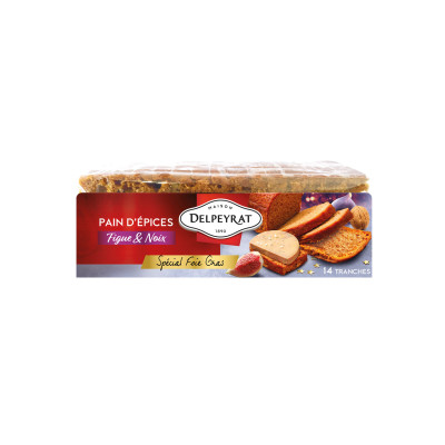 Pain d'épices au figues et noix DELPEYRAT, 150 g