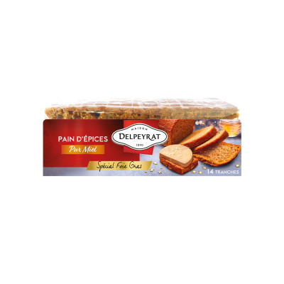 Pain d'épices pur miel DELPEYRAT, 150 g