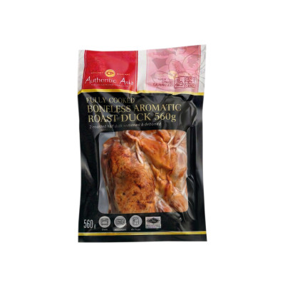 Canard entier désossé rôti aromatisé 560 g,  congelé