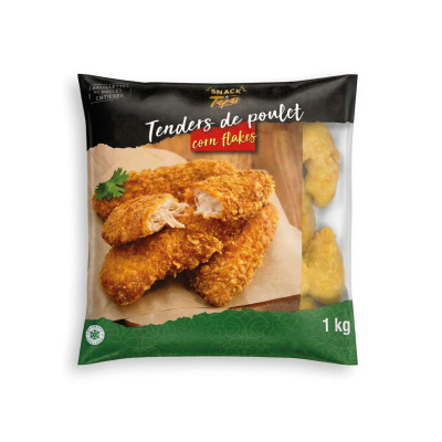 Aiguillette de poulet panés tender 1 kg, congelés