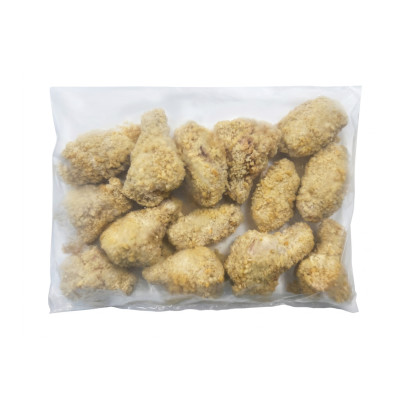 Ailes de poulet panées 1 kg, congelées