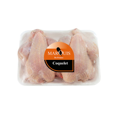 2 coquelets FR (600g), 1,2 kg environ, congelés