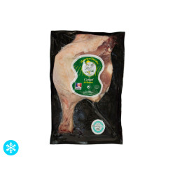 2 cuisses de canard cru Halal congelées, France 