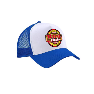 Casquette trucker Bleu BBQ FIESTA