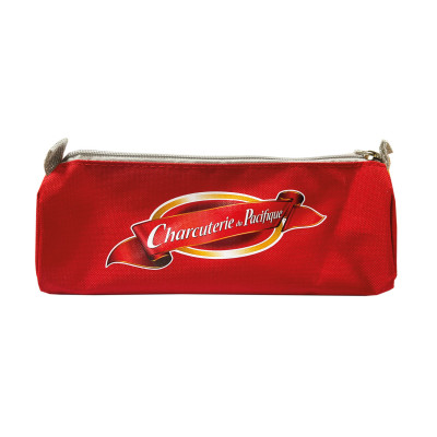 Trousse à crayon rouge