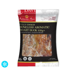 Canard entier désossé rôti aromatisé congelé