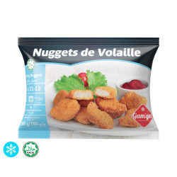 Nuggets de volaille Halal congelés, 280g