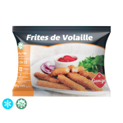 Frites de volaille Halal congelées, 280g
