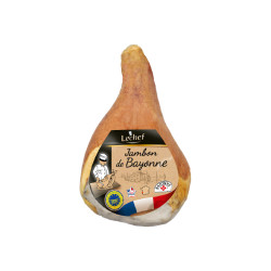 Jambon de Bayonne IGP LECHEF, affinage 12 mois