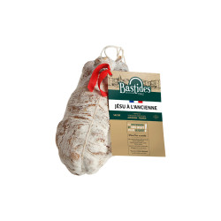 Saucisson Jesus Pur Porc bridé à la main BASTIDES