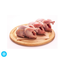 4 cailles PAC (130g) congelées, France