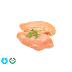 2 filets de poulet jaune Halal (180/220g) congelés, France