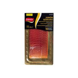 Jambon Serrano ESPUNA, 10 demi-tranches