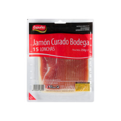 Jambon Serrano ESPUNA, 15 tranches