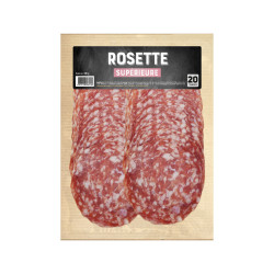 Rosette pur porc supérieure - 20 tranches, 200 g