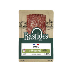 Pavé au poivre vert BASTIDES, 8 tranches