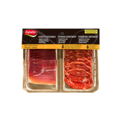 Assortiment Jambon Serrano + Chorizo fort ESPUNA