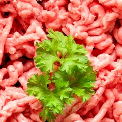 Hachés de bœuf